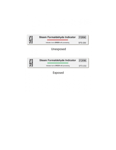 Chemical Indicator Strip Type 4 Steam Formaldehyde  